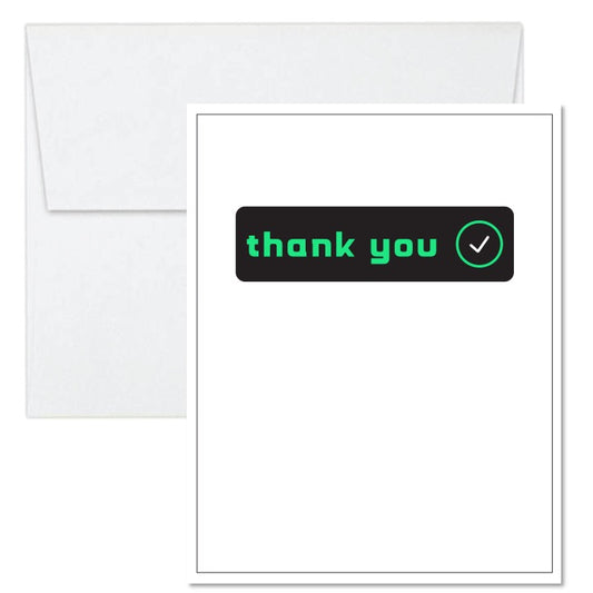 Streaming Thank You Card #3